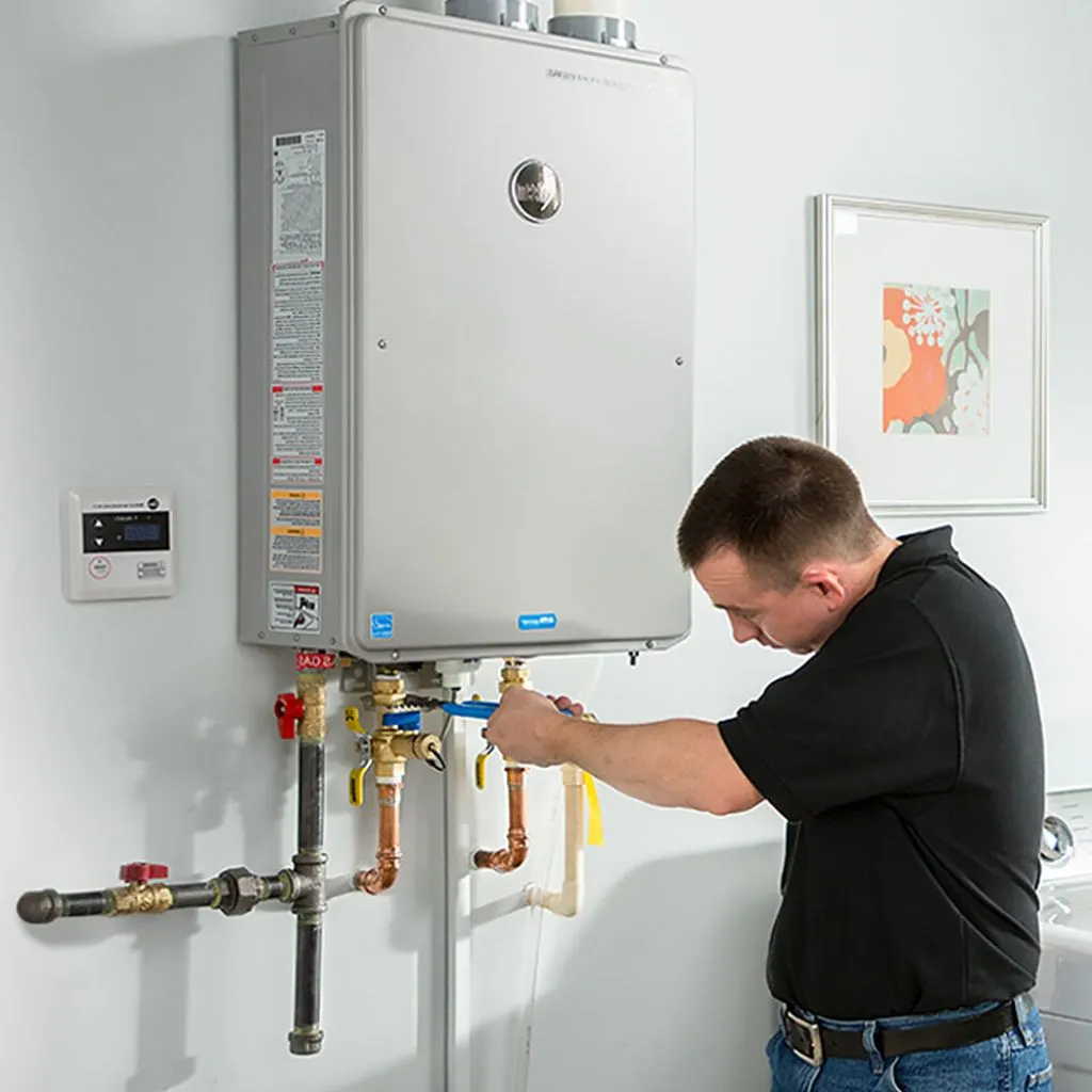 tankless water heater repair in Marlin, TX